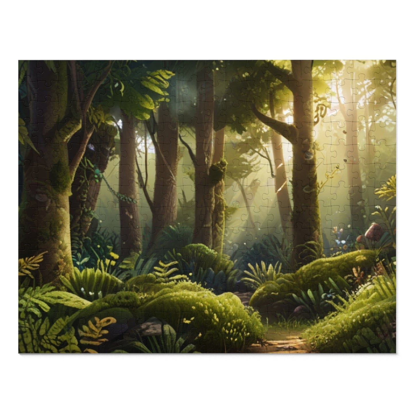 City Buzz and Nature Tranquility Jigsaw Puzzle (252, 500, 1000-Piece)