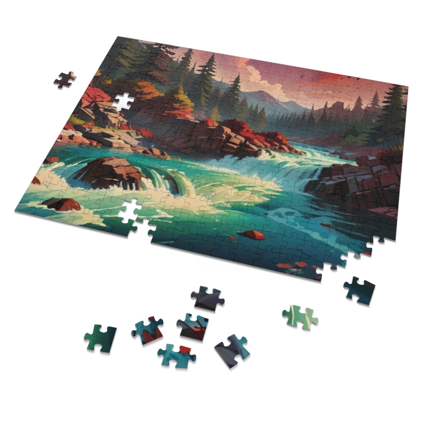 Ruby Rapids Jigsaw Puzzle (30, 110, 252, 500, 1000-Piece)
