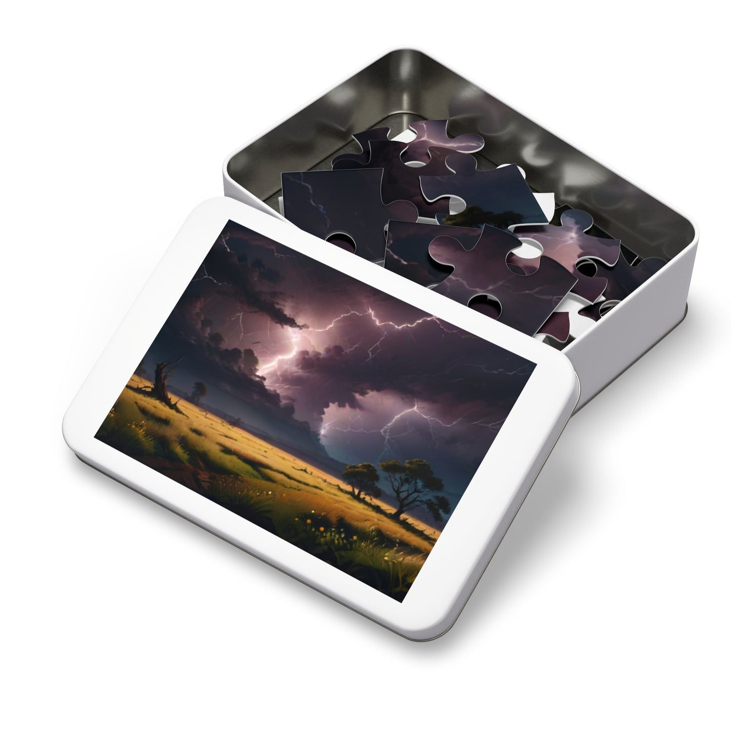 Lightning Plains Jigsaw Puzzle (30, 110, 252, 500, 1000-Piece)