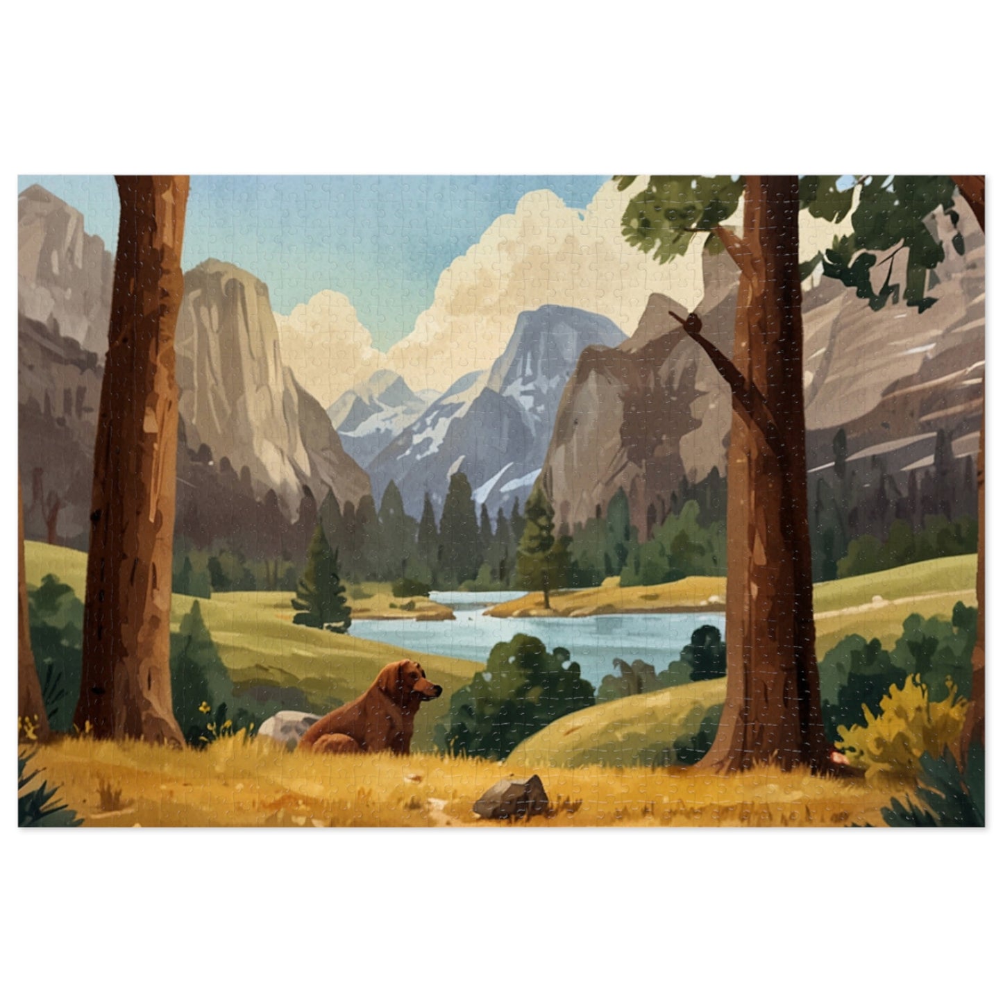 Yosemite Tranquility Jigsaw Puzzle (252, 500, 1000-Piece)