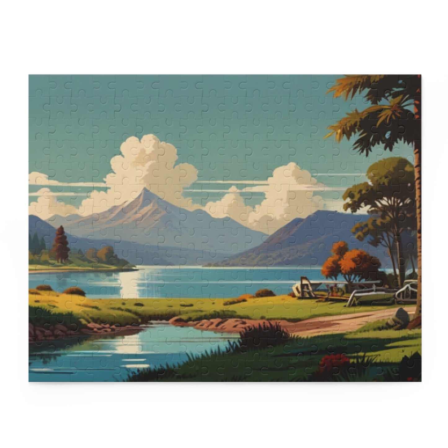 Lakeside Leisure Jigsaw Puzzle (120, 252, 500-Piece)