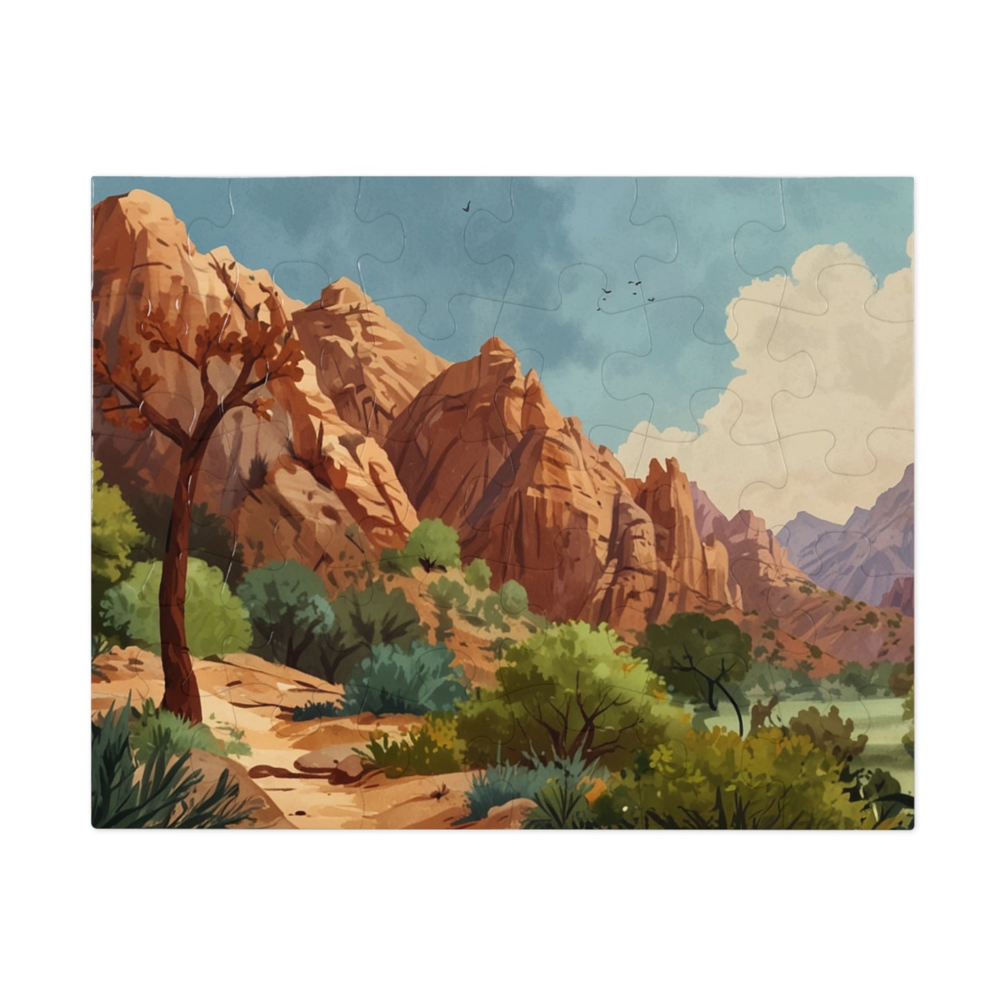 Zion Majesty Jigsaw Puzzle (252, 500, 1000-Piece) - Puzzlers Paradise