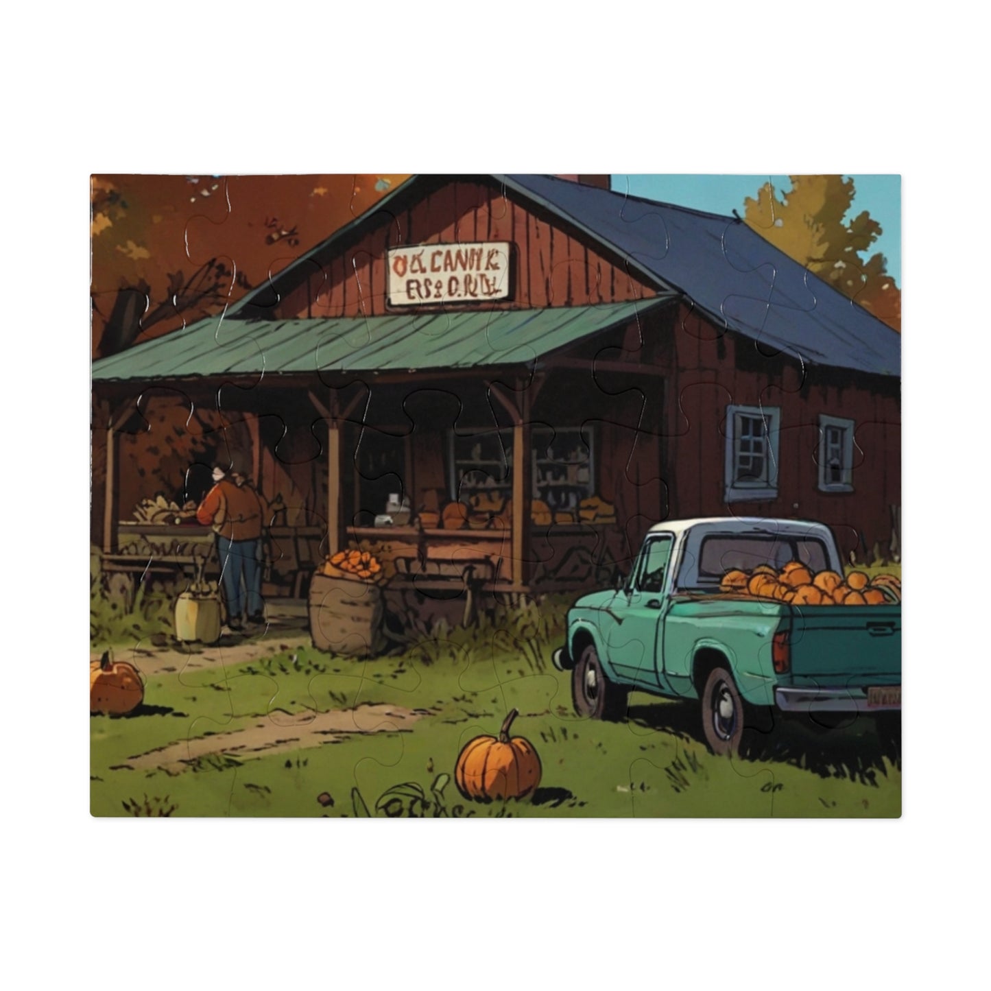 Countryside Cruise Jigsaw Puzzle (252, 500, 1000-Piece)