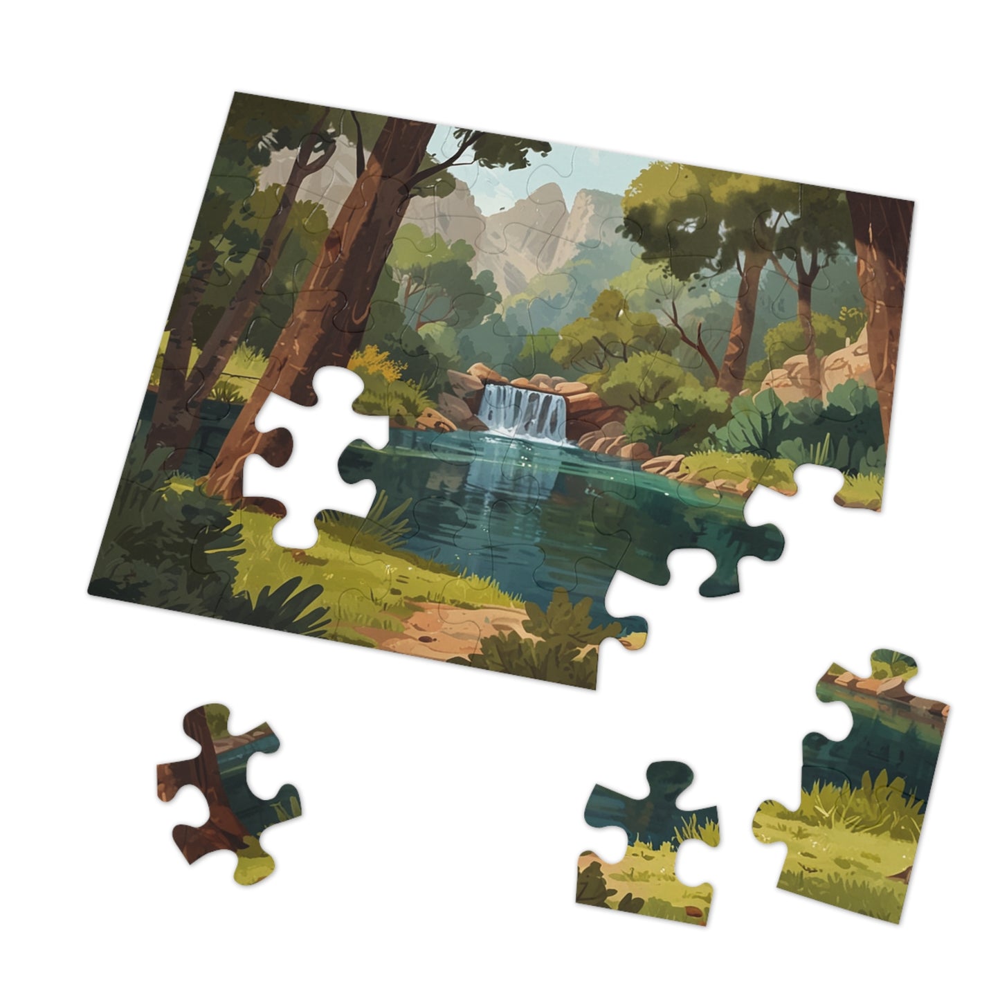Grand Canyon Oasis Jigsaw Puzzle (252, 500, 1000-Piece)