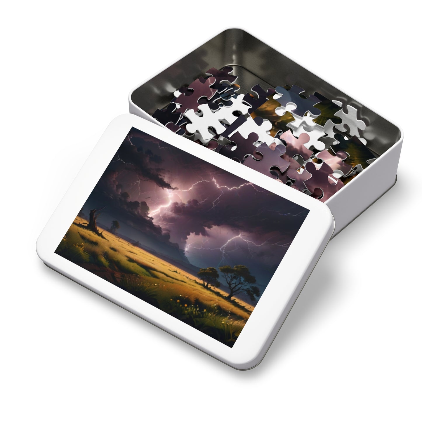 Lightning Plains Jigsaw Puzzle (30, 110, 252, 500, 1000-Piece)