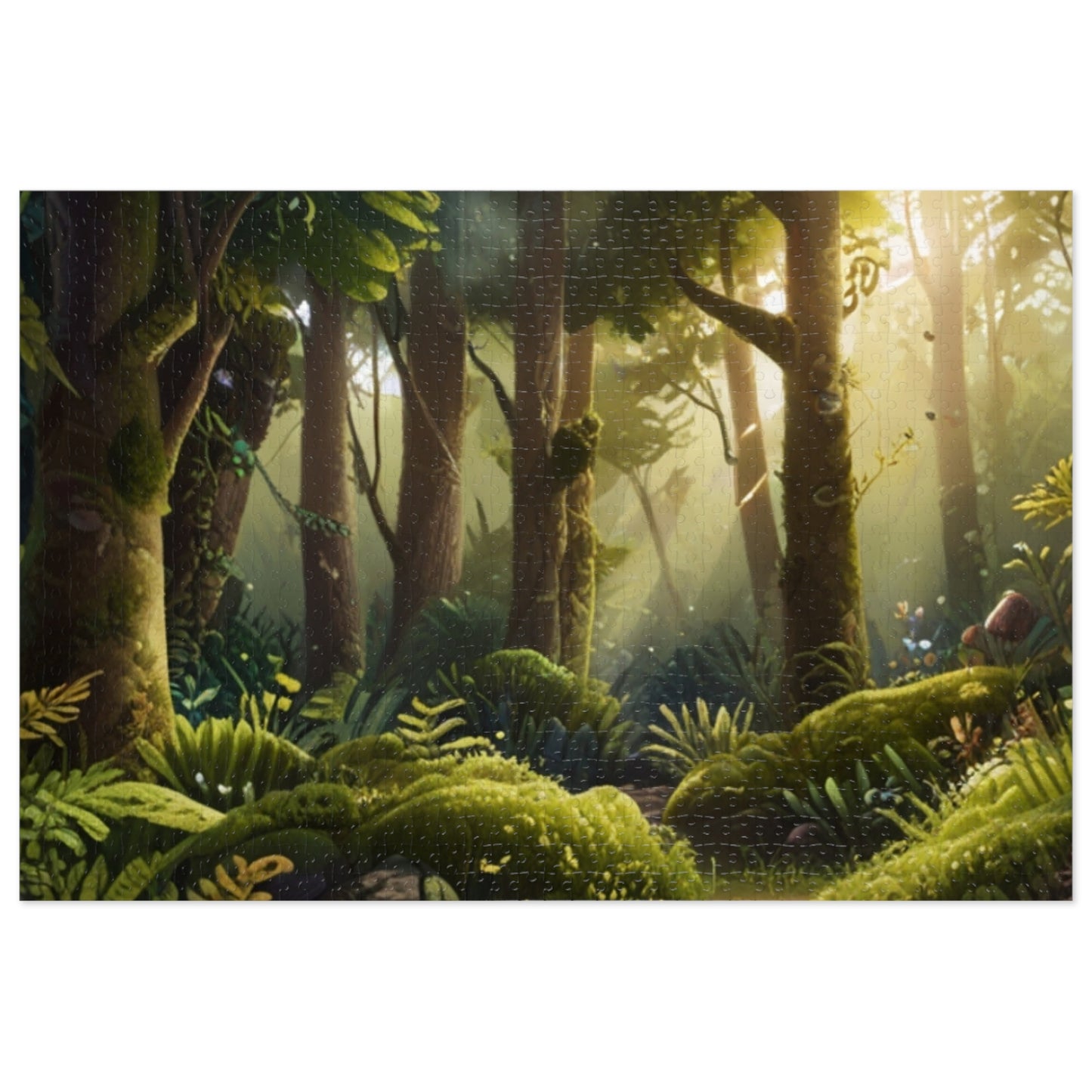 City Buzz and Nature Tranquility Jigsaw Puzzle (252, 500, 1000-Piece)