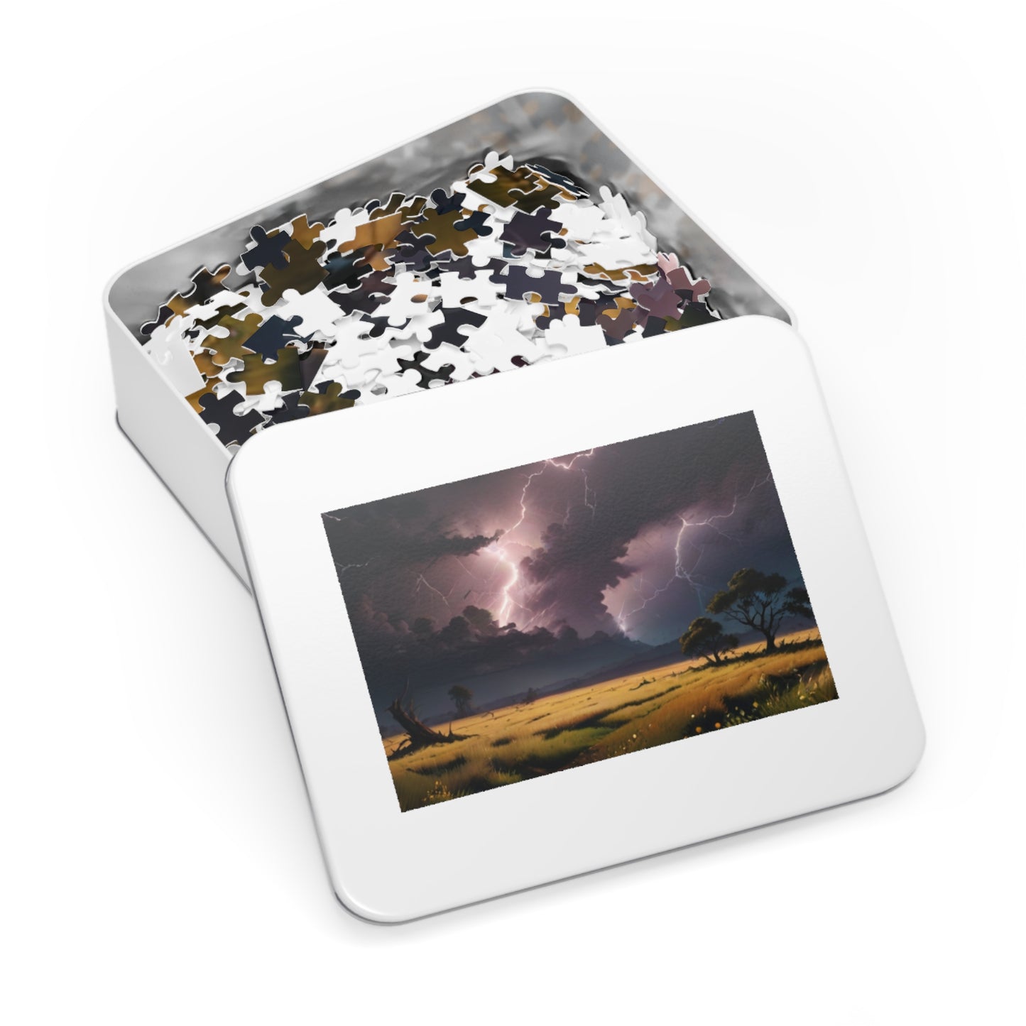 Lightning Plains Jigsaw Puzzle (30, 110, 252, 500, 1000-Piece)