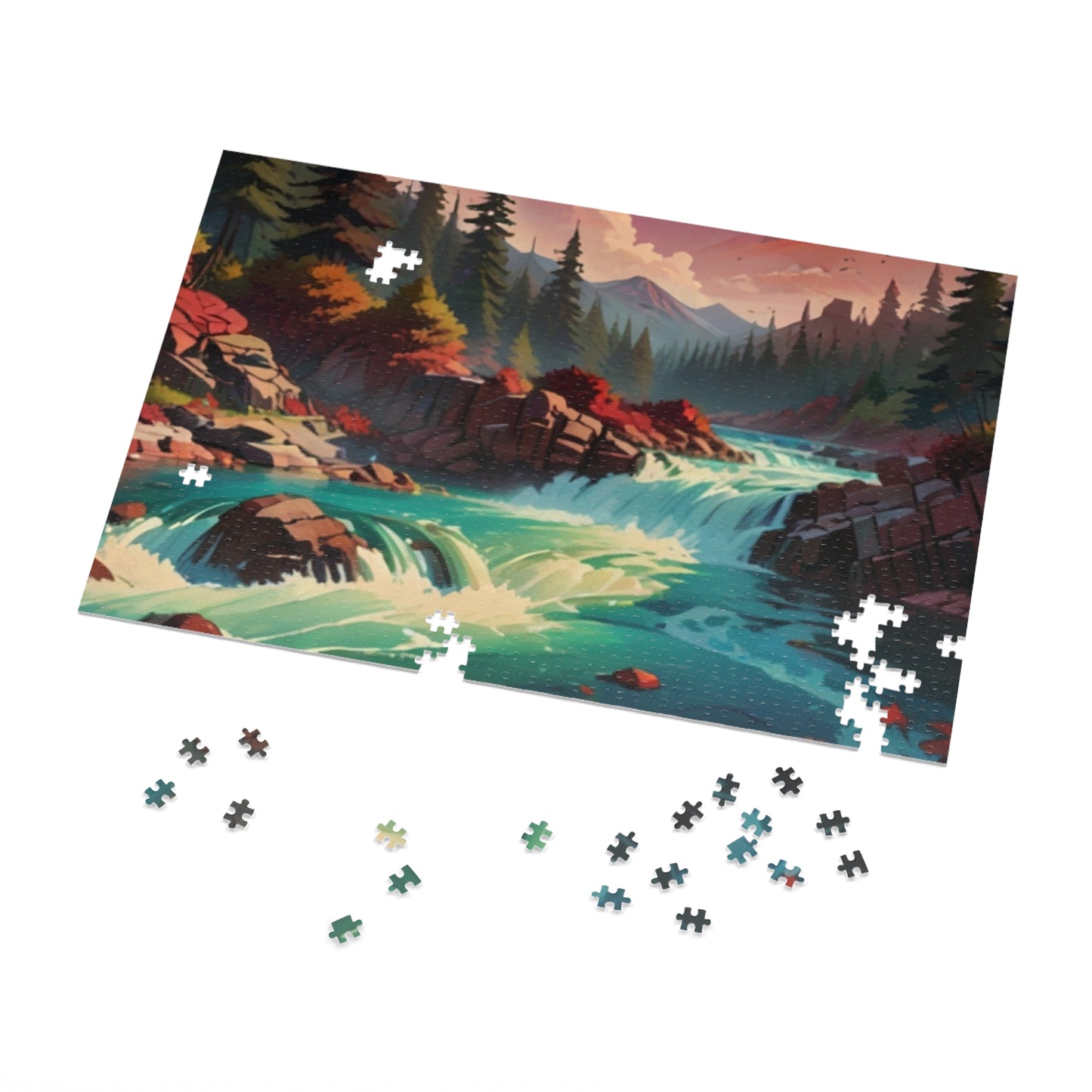 Ruby Rapids Jigsaw Puzzle (30, 110, 252, 500, 1000-Piece)