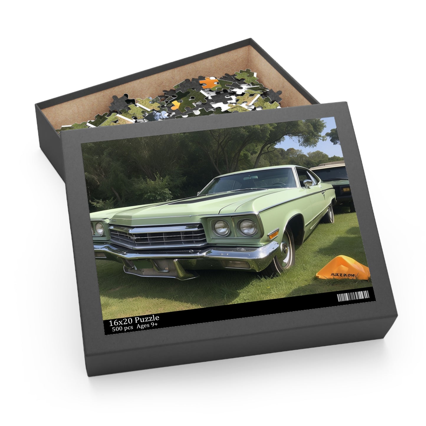 Classic Cruiser Jigsaw Puzzle (120, 252, 500-Piece) Description: - Puzzlers Paradise