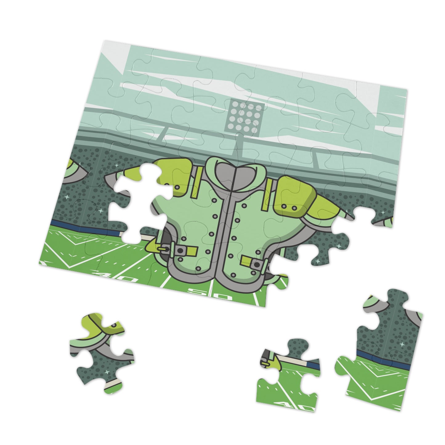 Gridiron Glory Jigsaw Puzzle (252, 500, 1000-Piece)