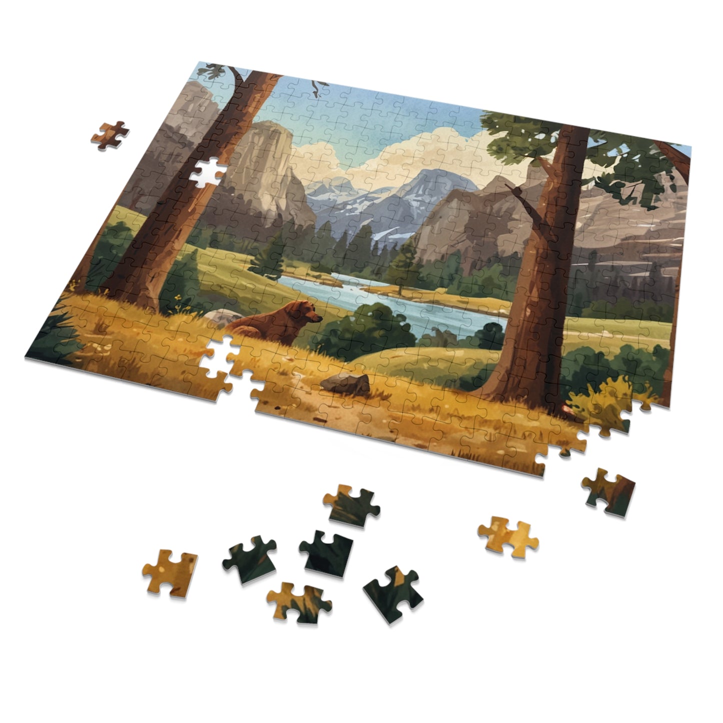 Yosemite Tranquility Jigsaw Puzzle (252, 500, 1000-Piece)