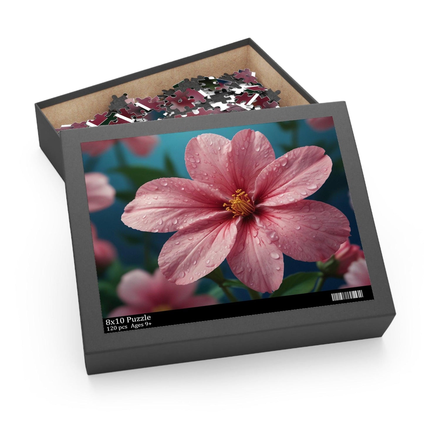Rain-Kissed Blossoms Puzzle (120, 252, 500-Piece) - Puzzlers Paradise
