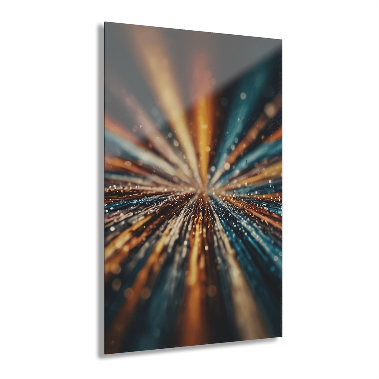 Chromatic Genesis: Premium Acrylic Wall Art Prints (French Cleat Hanging) Puzzlers Paradise