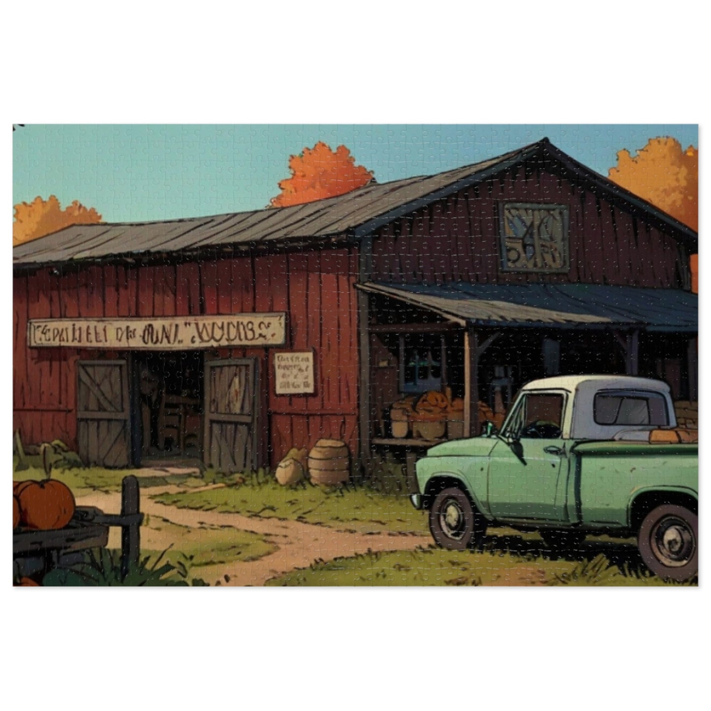 Autumn Harvest Jigsaw Puzzle (252, 500, 1000-Piece)