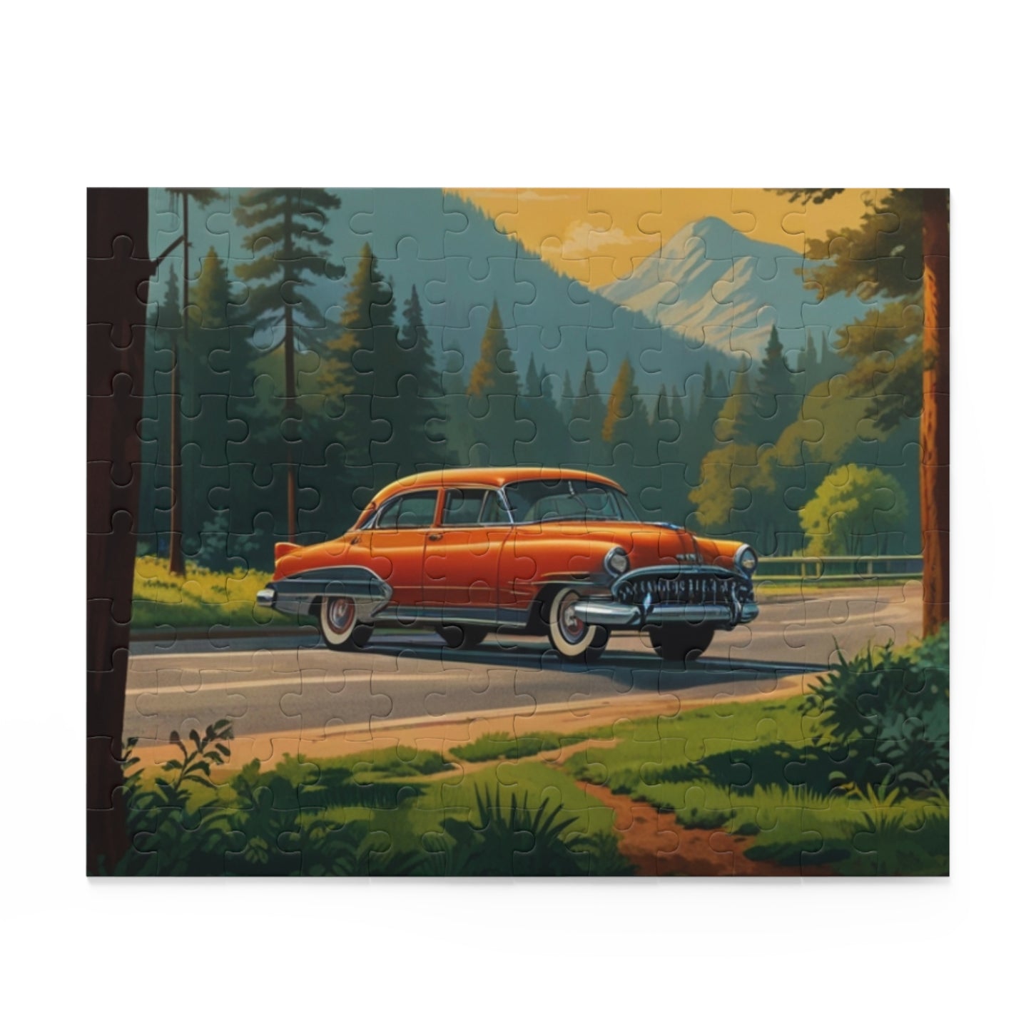 Sunset Drive Jigsaw Puzzle (120, 252, 500-Piece)