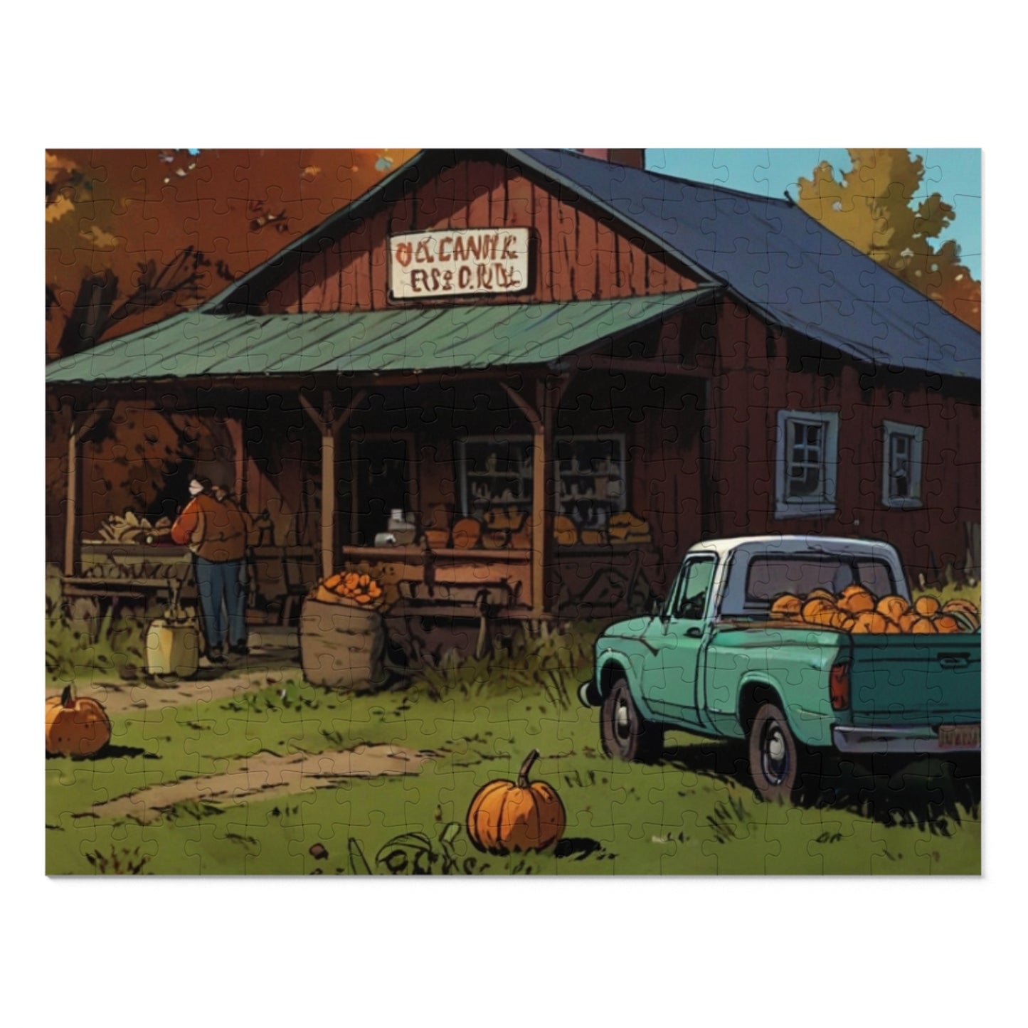 Countryside Cruise Jigsaw Puzzle (252, 500, 1000-Piece)