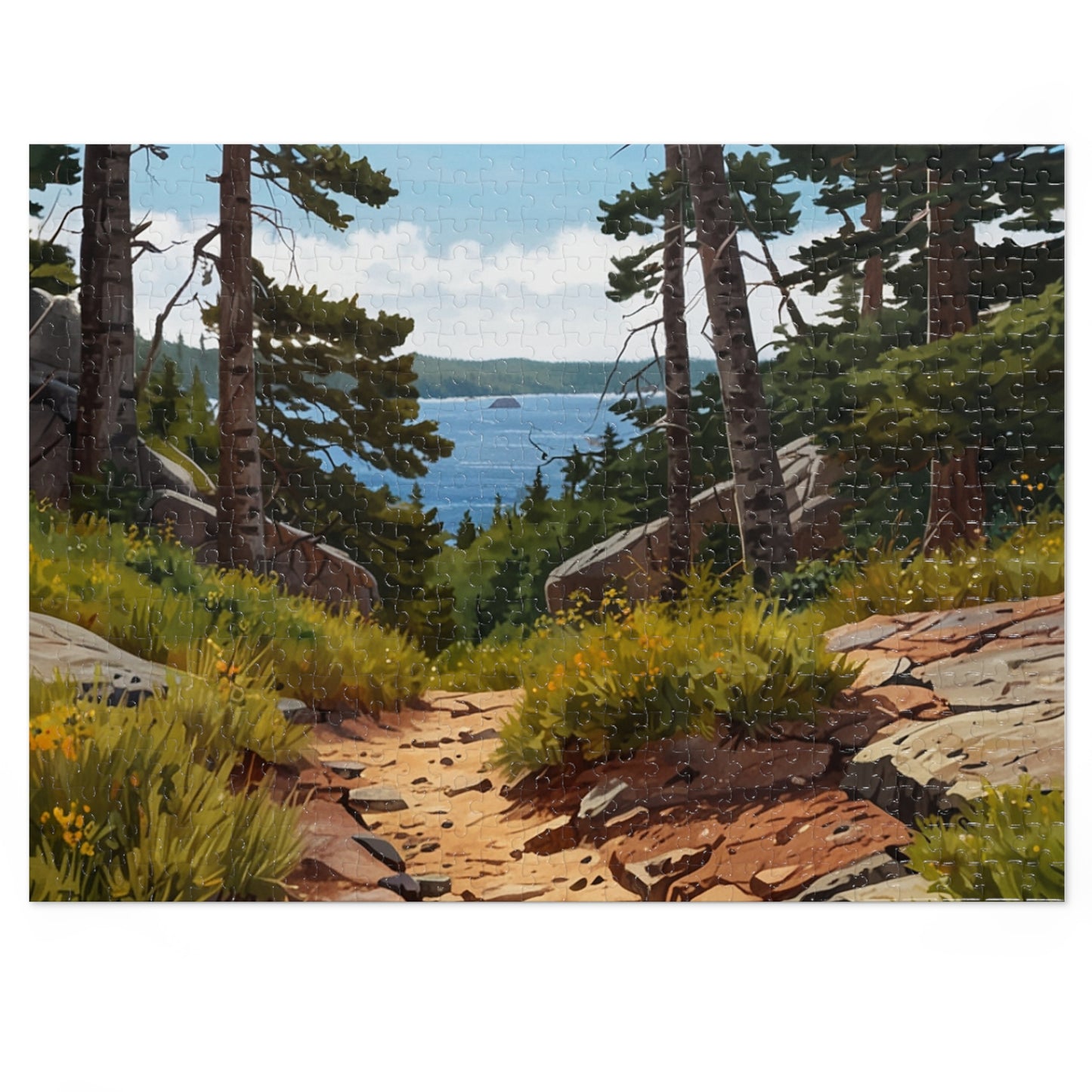 Acadia Coastal Trail Jigsaw Puzzle (252, 500, 1000-Piece)