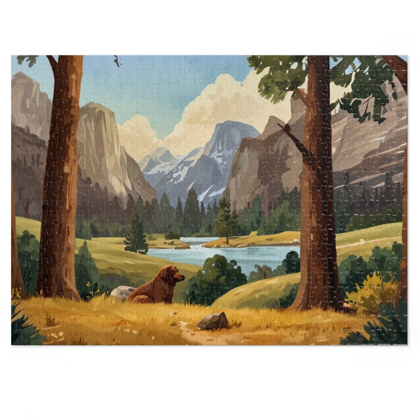 Yosemite Tranquility Jigsaw Puzzle (252, 500, 1000-Piece)