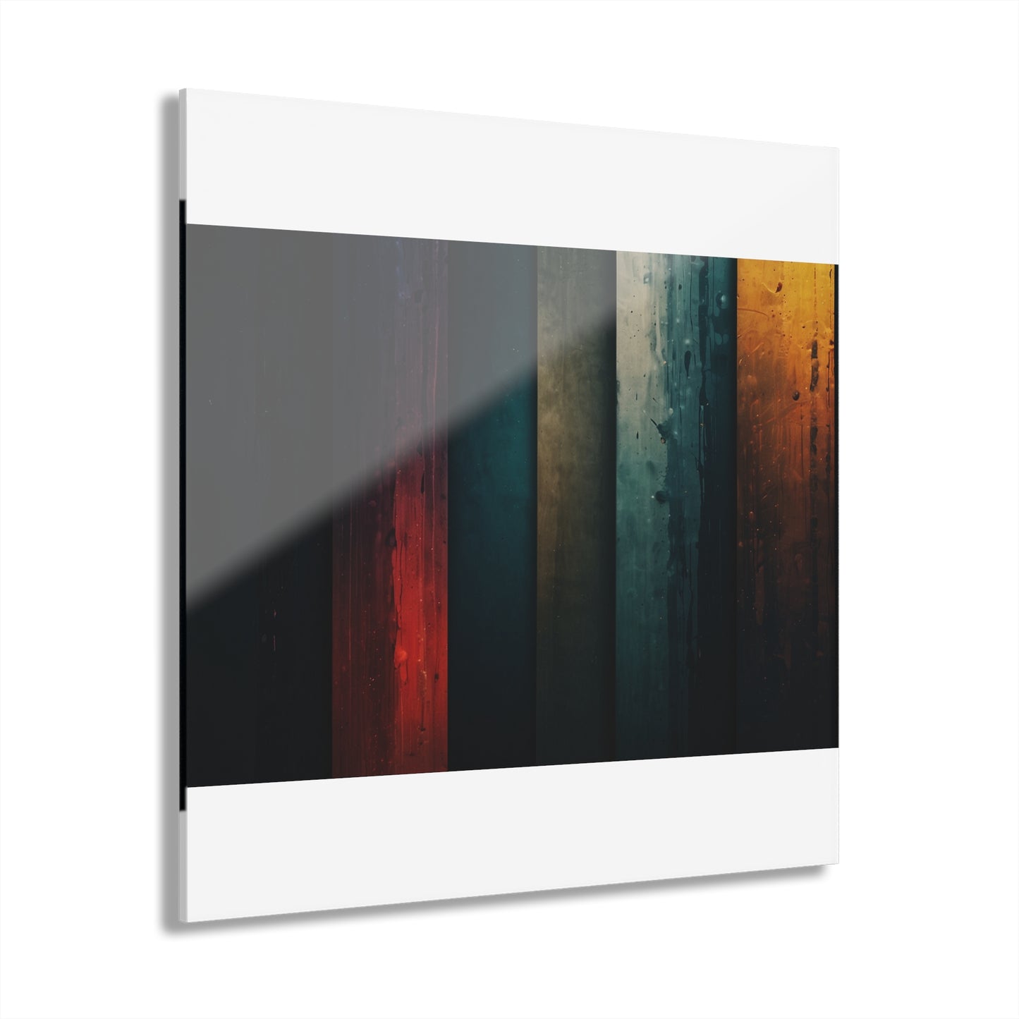 Spectrum Reverie: Premium Acrylic Wall Art Prints (French Cleat Hanging) Puzzlers Paradise