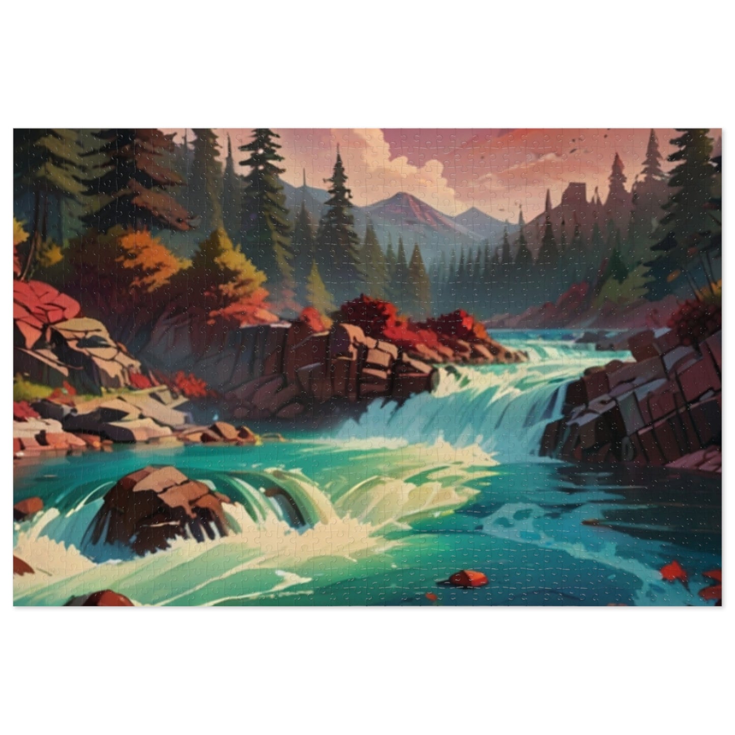 Ruby Rapids Jigsaw Puzzle (30, 110, 252, 500, 1000-Piece)