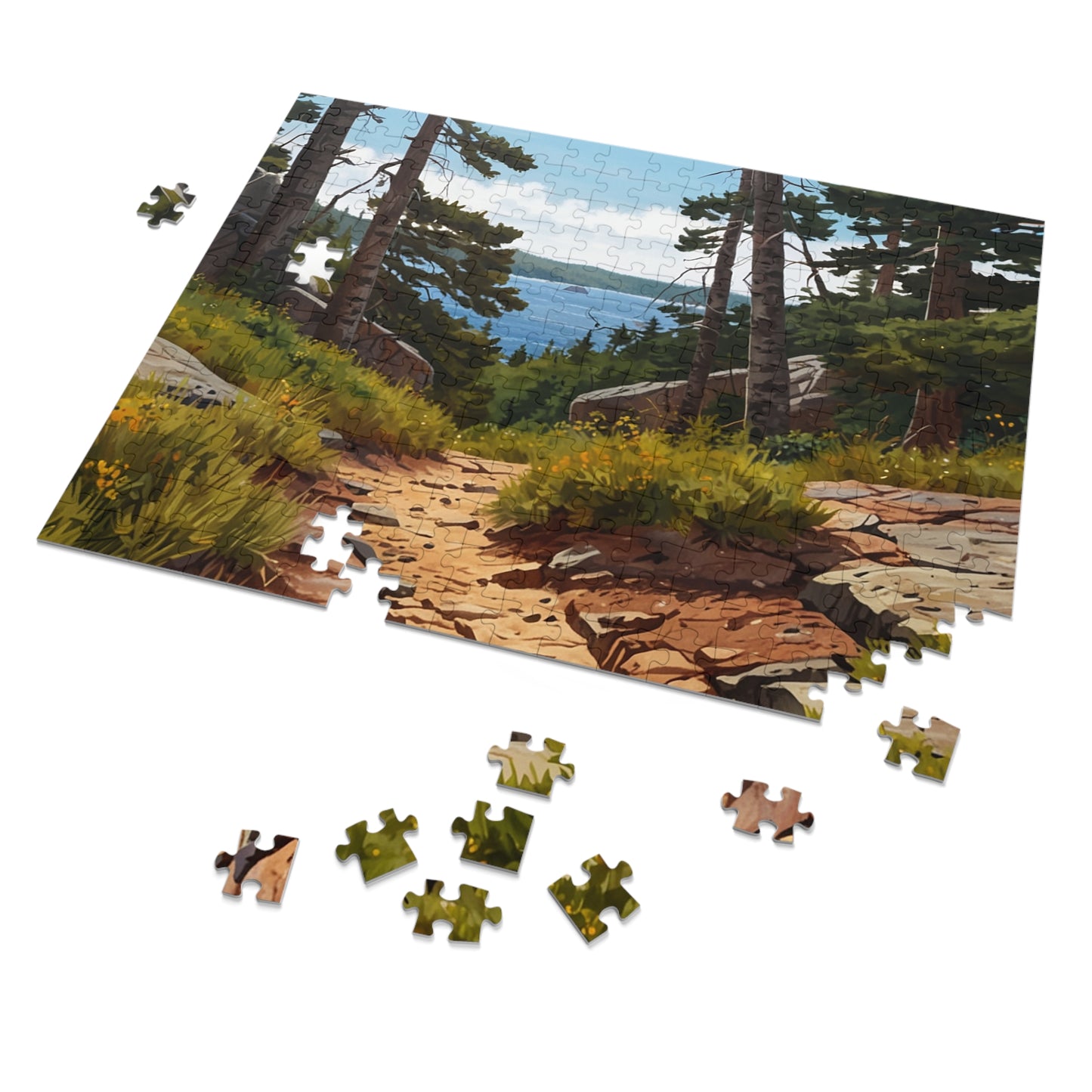 Acadia Coastal Trail Jigsaw Puzzle (252, 500, 1000-Piece)