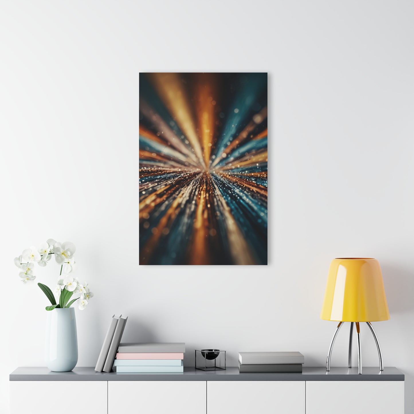 Chromatic Genesis: Premium Acrylic Wall Art Prints (French Cleat Hanging) Puzzlers Paradise