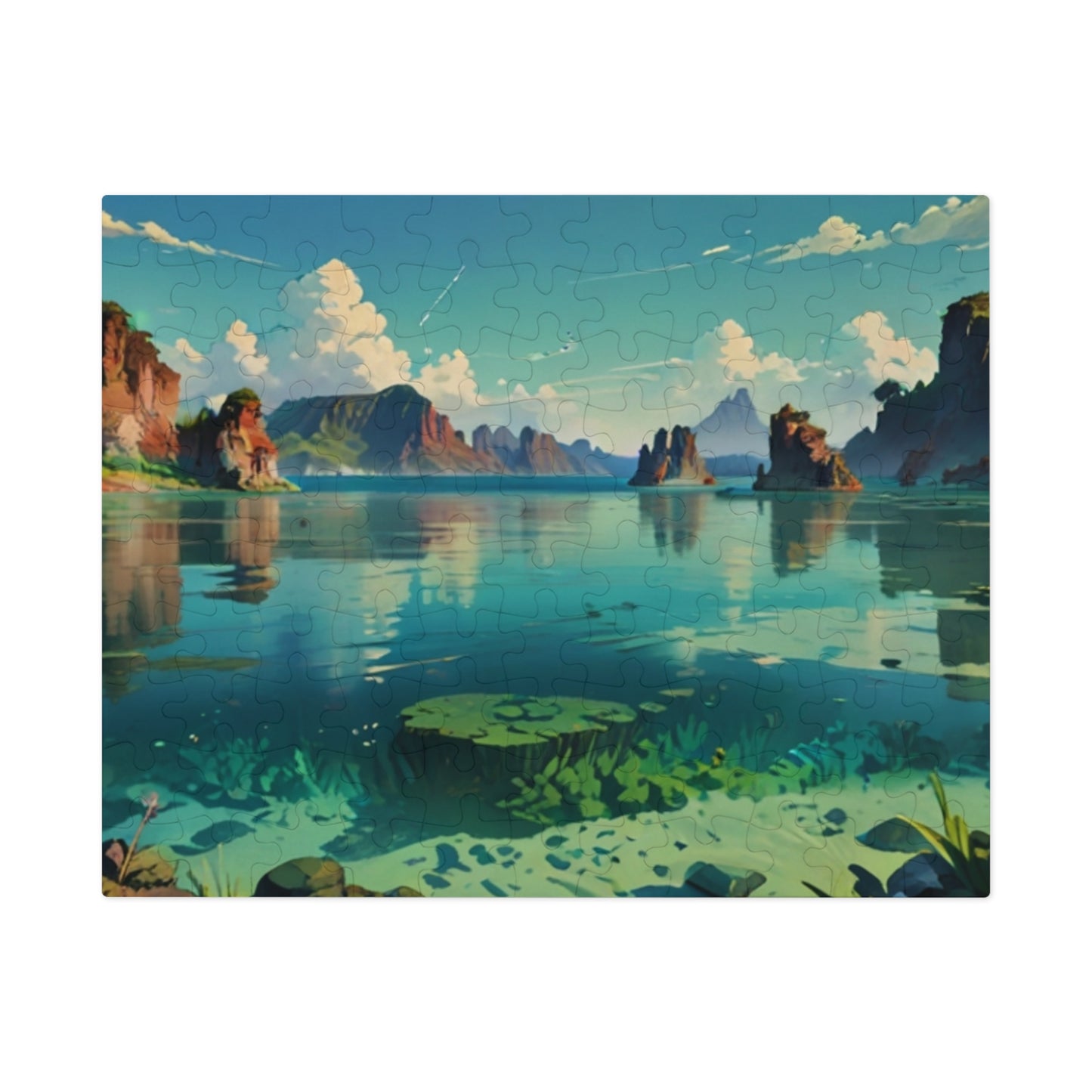 Jade Lagoon Jigsaw Puzzle (30, 110, 252, 500, 1000-Piece)