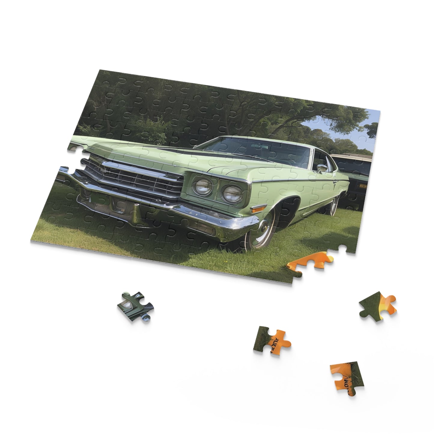 Classic Cruiser Jigsaw Puzzle (120, 252, 500-Piece) Description: - Puzzlers Paradise