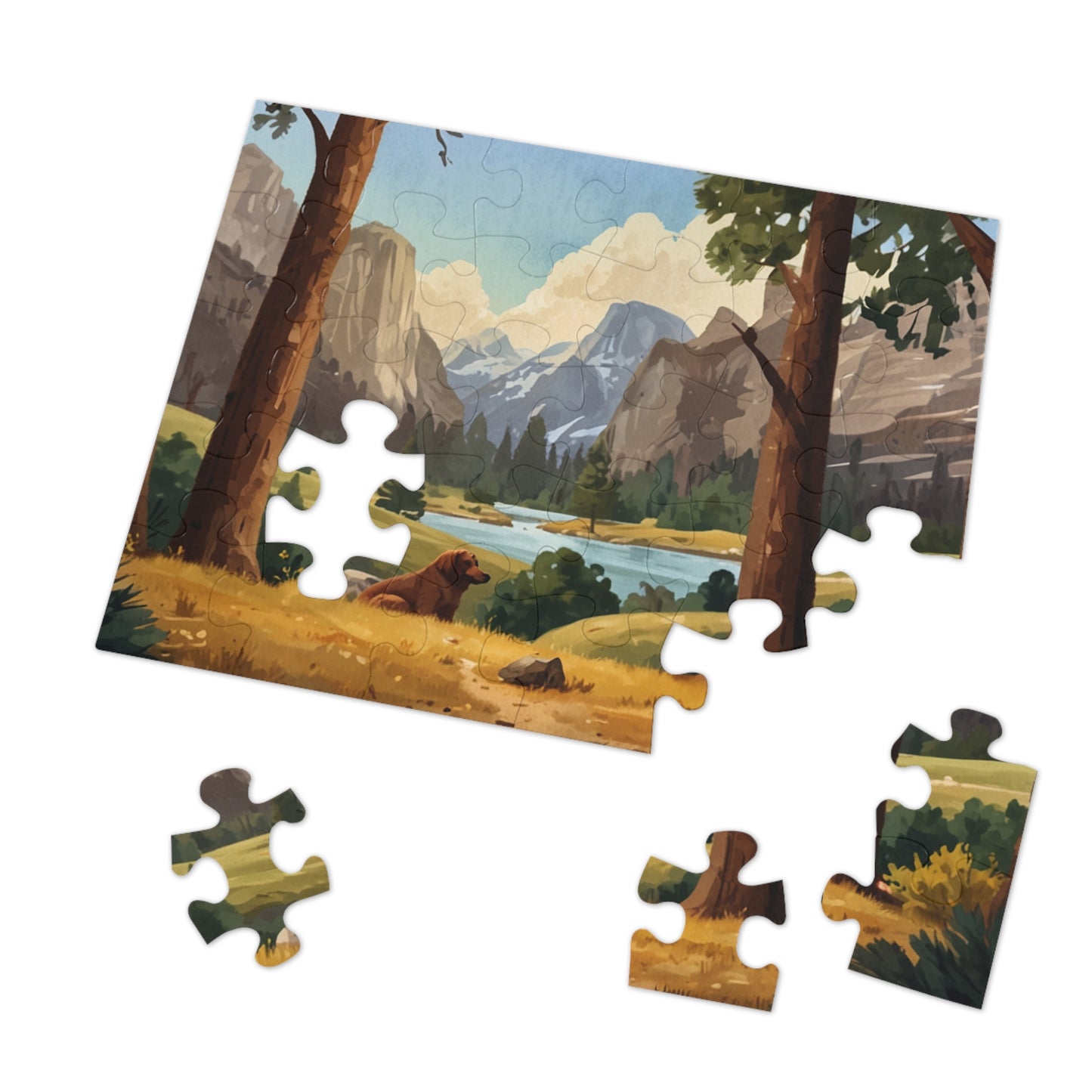 Yosemite Tranquility Jigsaw Puzzle (252, 500, 1000-Piece)
