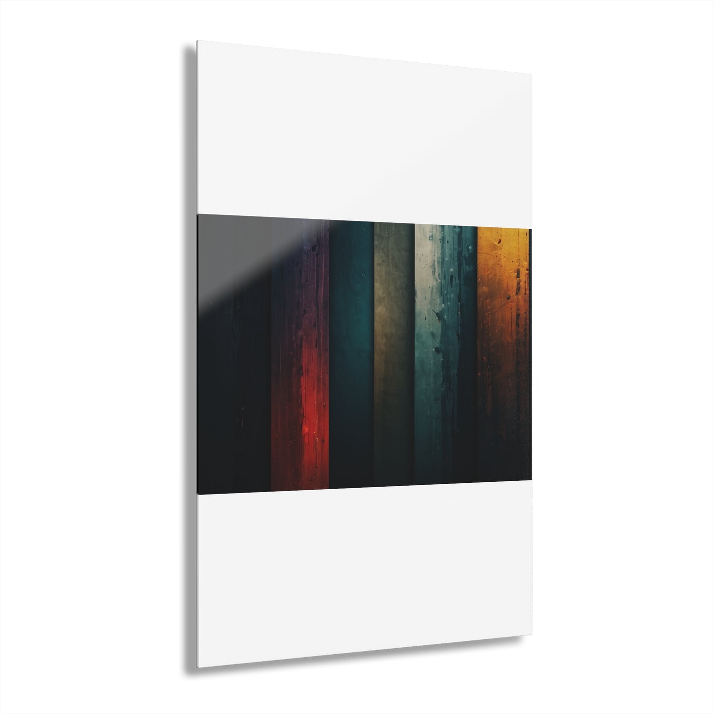 Spectrum Reverie: Premium Acrylic Wall Art Prints (French Cleat Hanging) Puzzlers Paradise