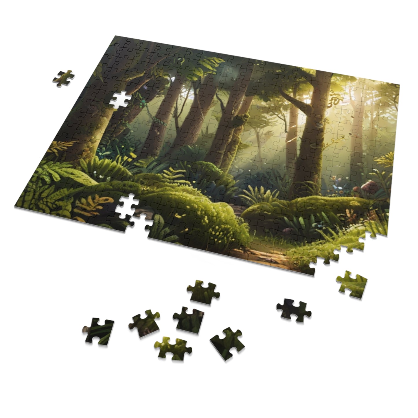 City Buzz and Nature Tranquility Jigsaw Puzzle (252, 500, 1000-Piece)