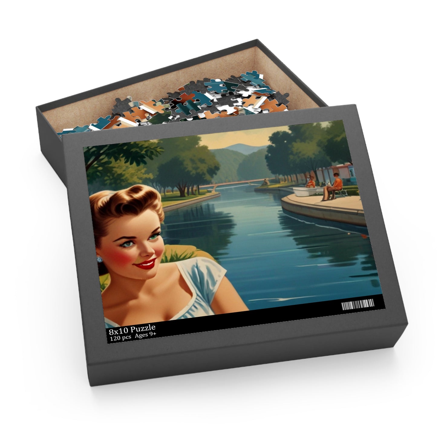 Riverview Elegance Jigsaw Puzzle (120, 252, 500-Piece)
