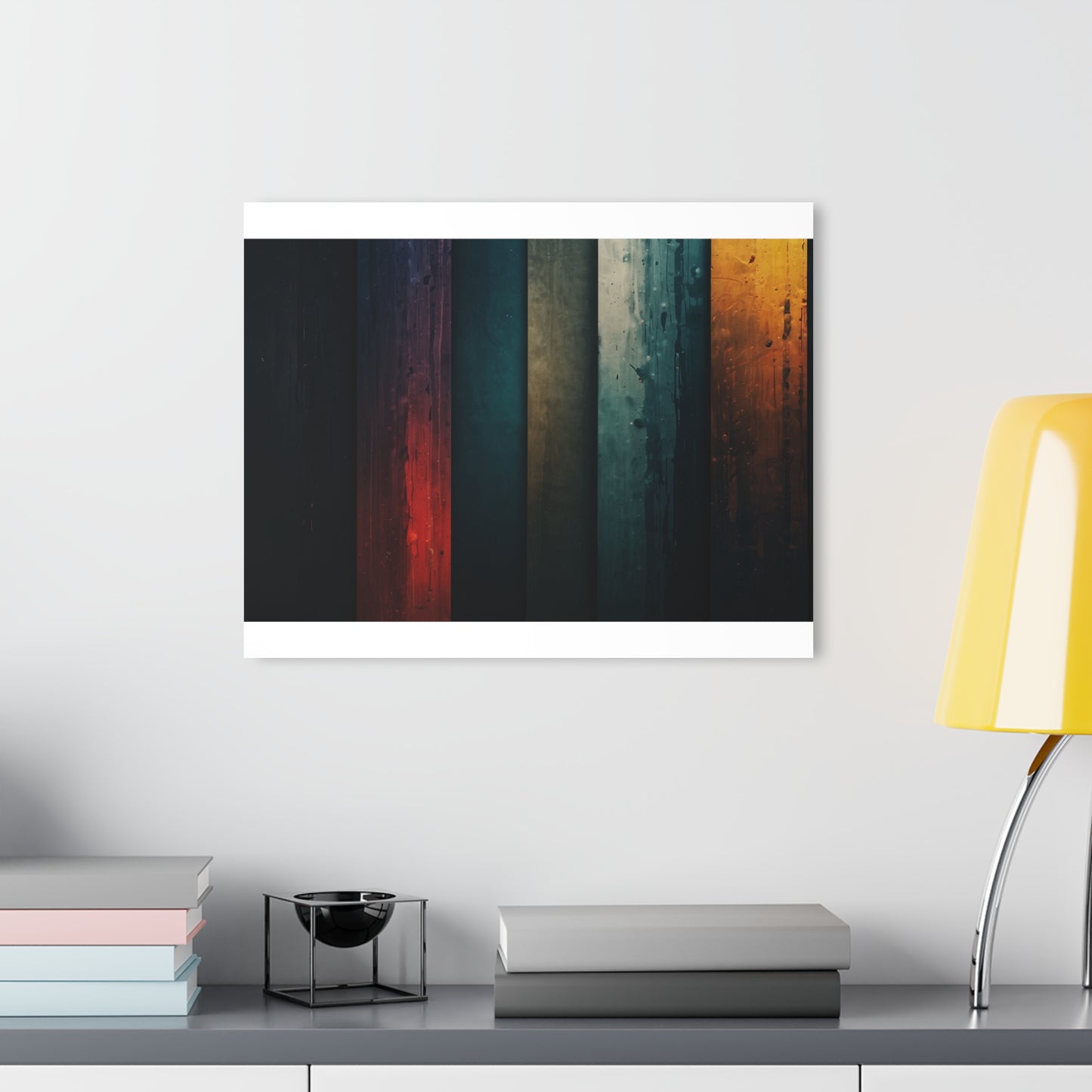Spectrum Reverie: Premium Acrylic Wall Art Prints (French Cleat Hanging) Puzzlers Paradise