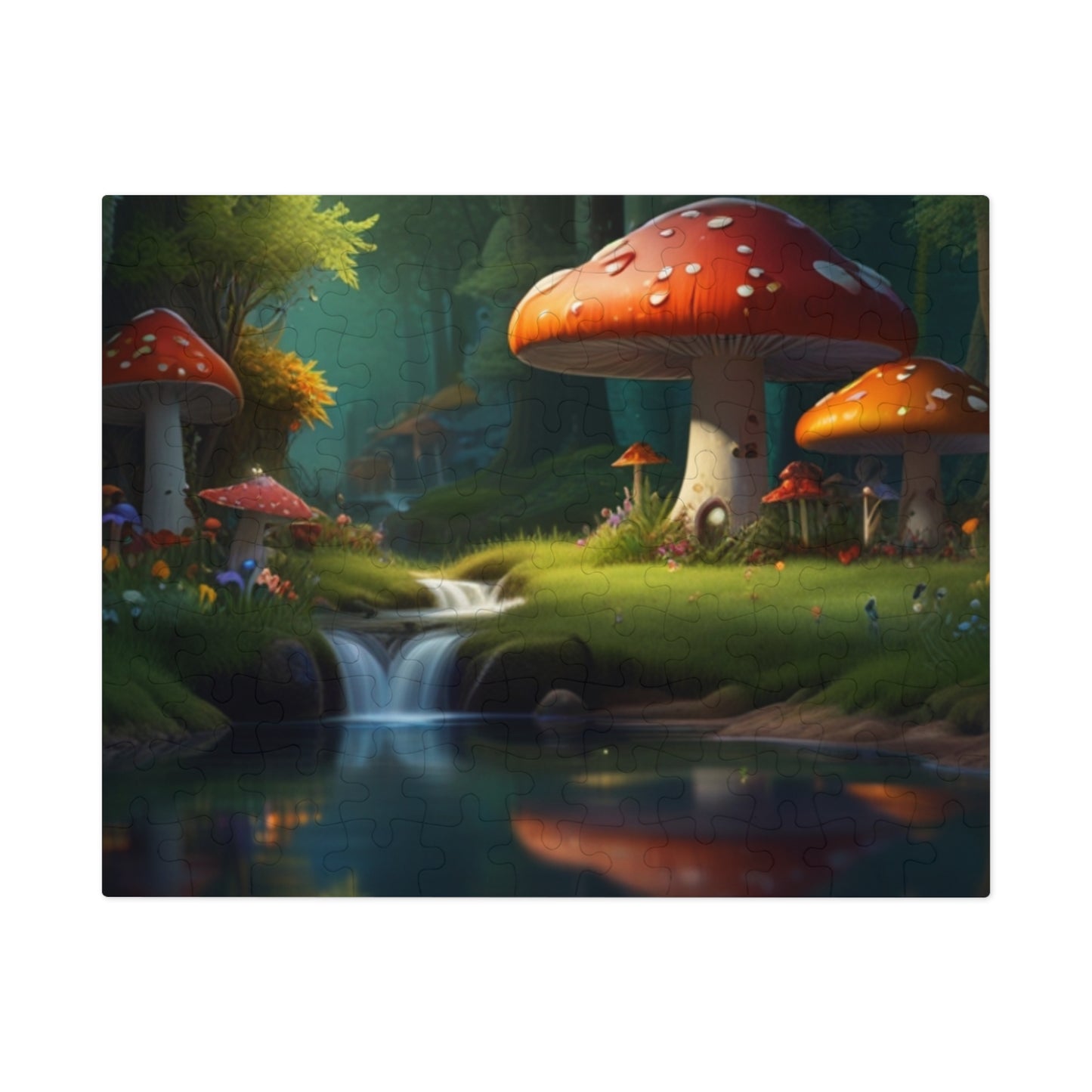 Mystic Mushroom Grove Jigsaw Puzzle (252, 500, 1000-Piece)