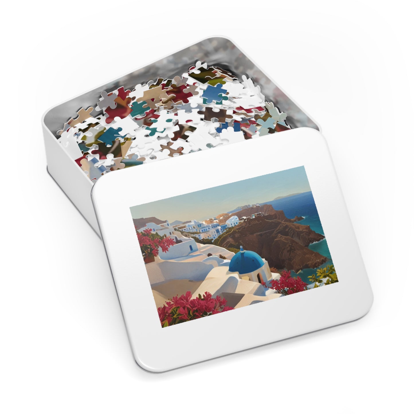 Santorini Serenity Jigsaw Puzzle (252, 500, 1000-Piece)