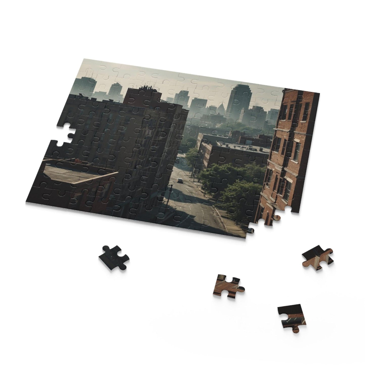 Urban Dawn Puzzle (120, 252, 500-Piece) - Puzzlers Paradise