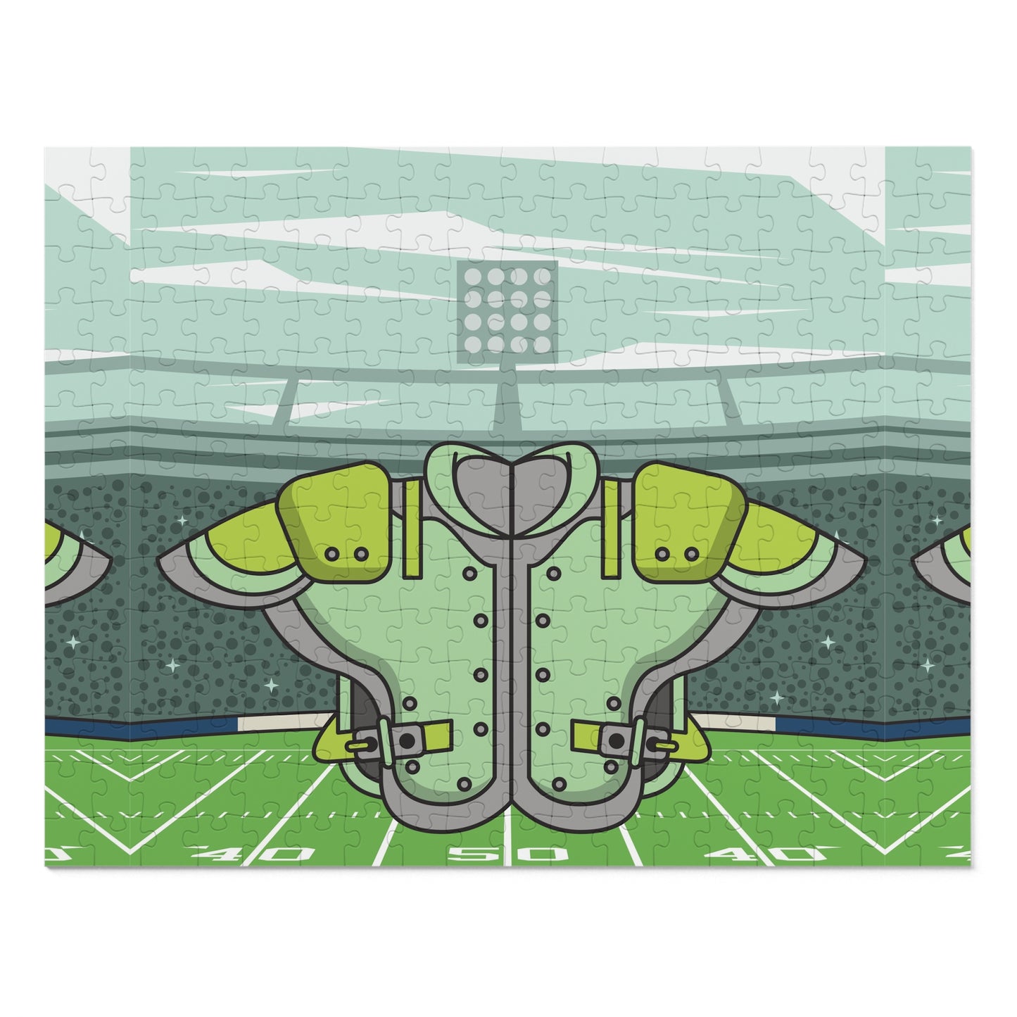 Gridiron Glory Jigsaw Puzzle (252, 500, 1000-Piece)
