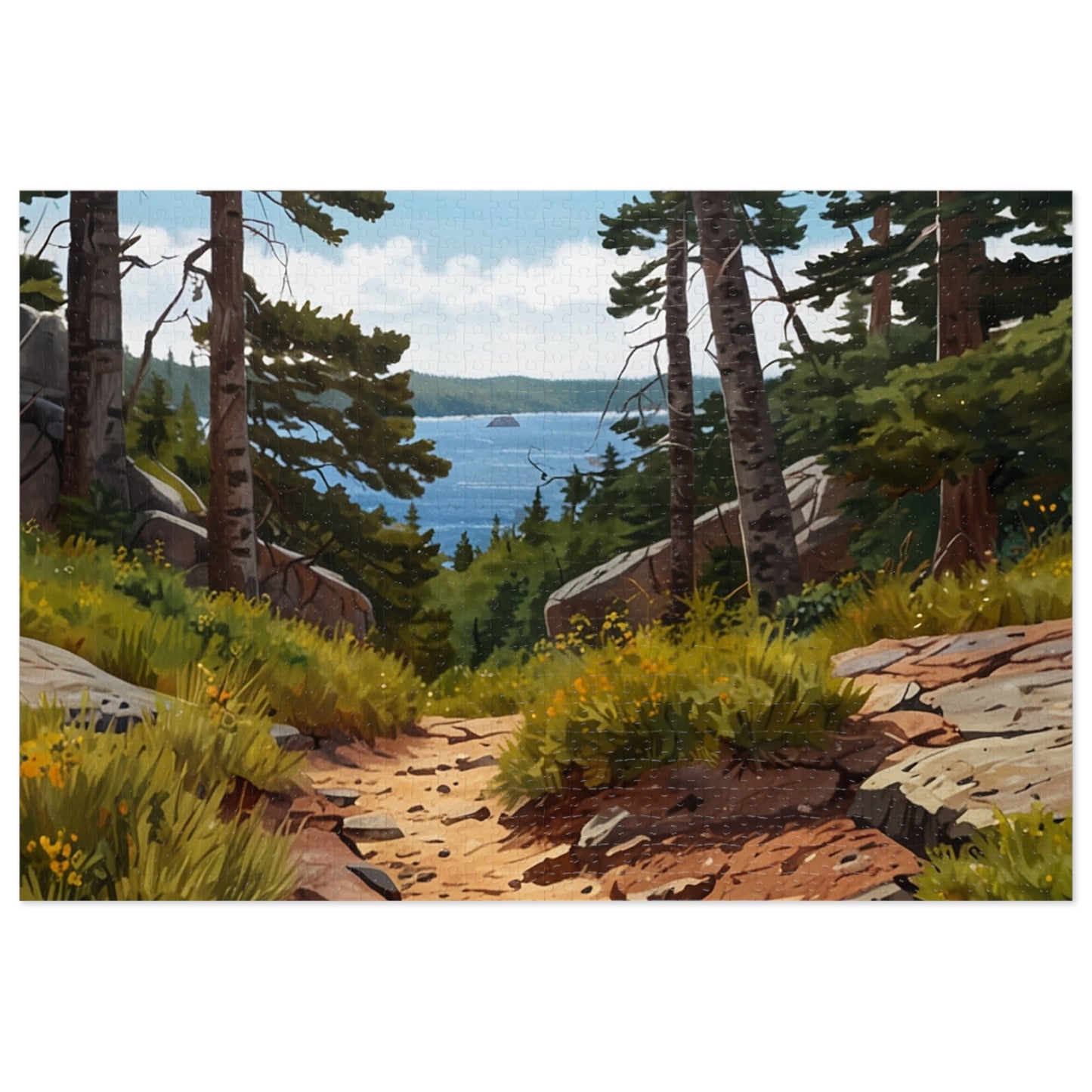 Acadia Coastal Trail Jigsaw Puzzle (252, 500, 1000-Piece)