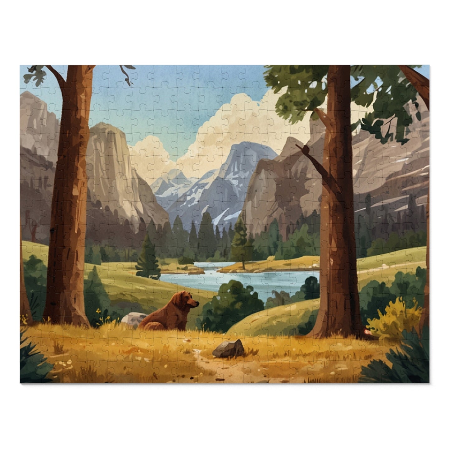 Yosemite Tranquility Jigsaw Puzzle (252, 500, 1000-Piece)