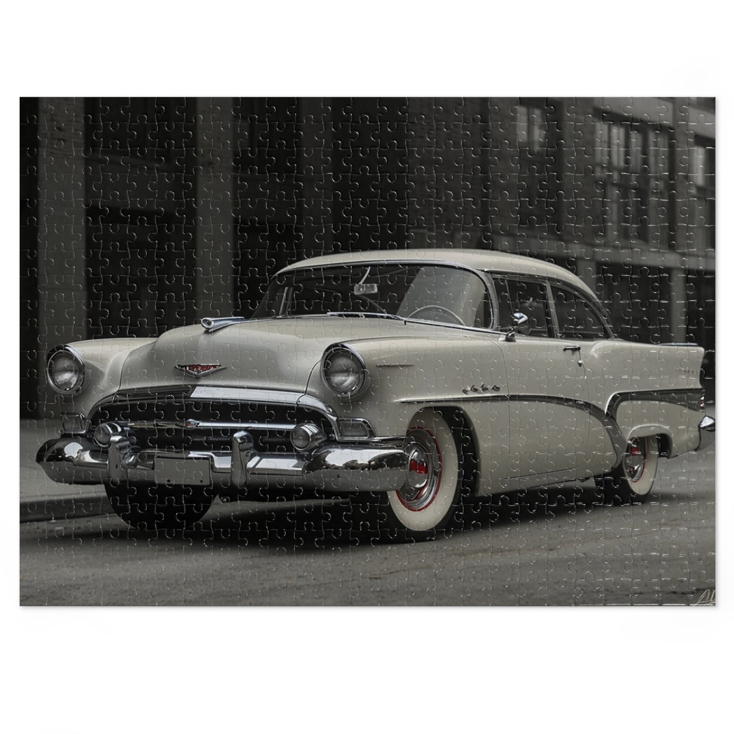 Urban Classic Car Jigsaw Puzzle (252, 500, 1000-Piece)