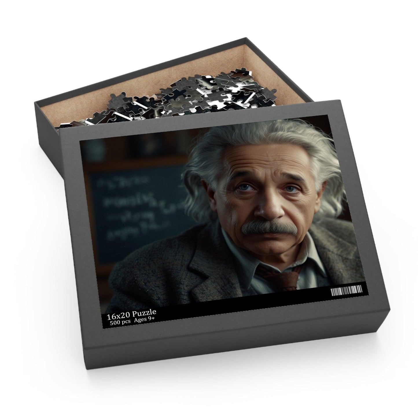 Portrait of a Genius Puzzle (120, 252, 500-Piece) - Puzzlers Paradise