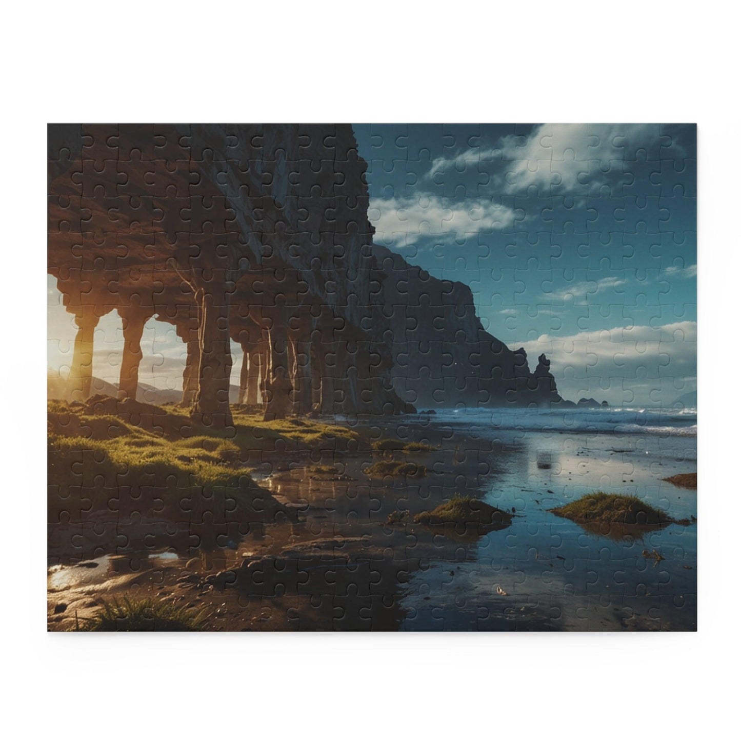 Coastal Colossus Puzzle (120, 252, 500-Piece) - Puzzlers Paradise