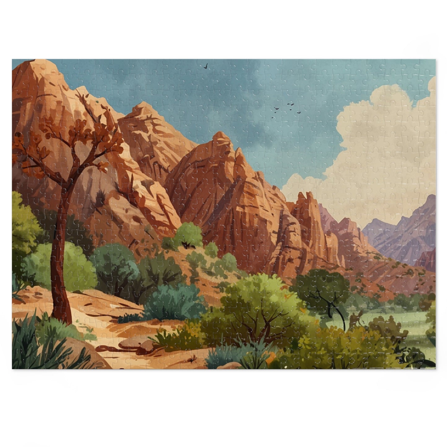 Zion Majesty Jigsaw Puzzle (252, 500, 1000-Piece) - Puzzlers Paradise
