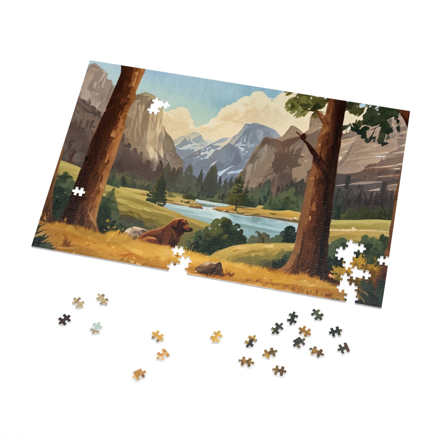 Yosemite Tranquility Jigsaw Puzzle (252, 500, 1000-Piece)