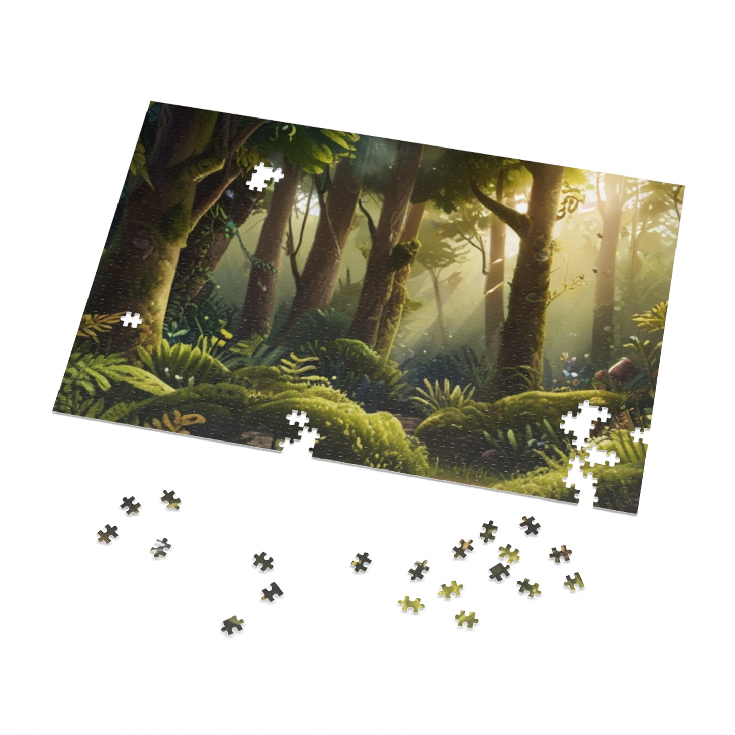 City Buzz and Nature Tranquility Jigsaw Puzzle (252, 500, 1000-Piece)