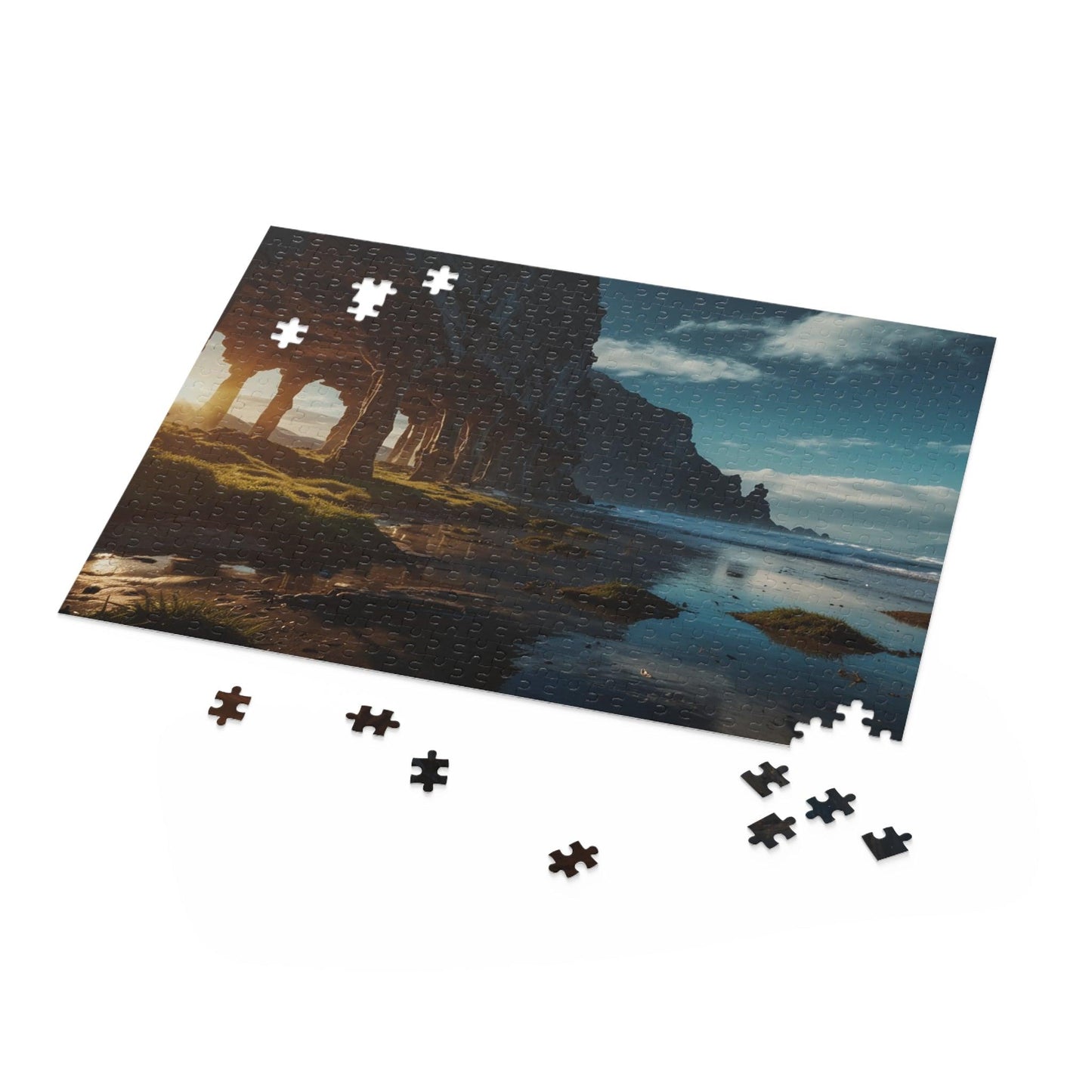 Coastal Colossus Puzzle (120, 252, 500-Piece) - Puzzlers Paradise