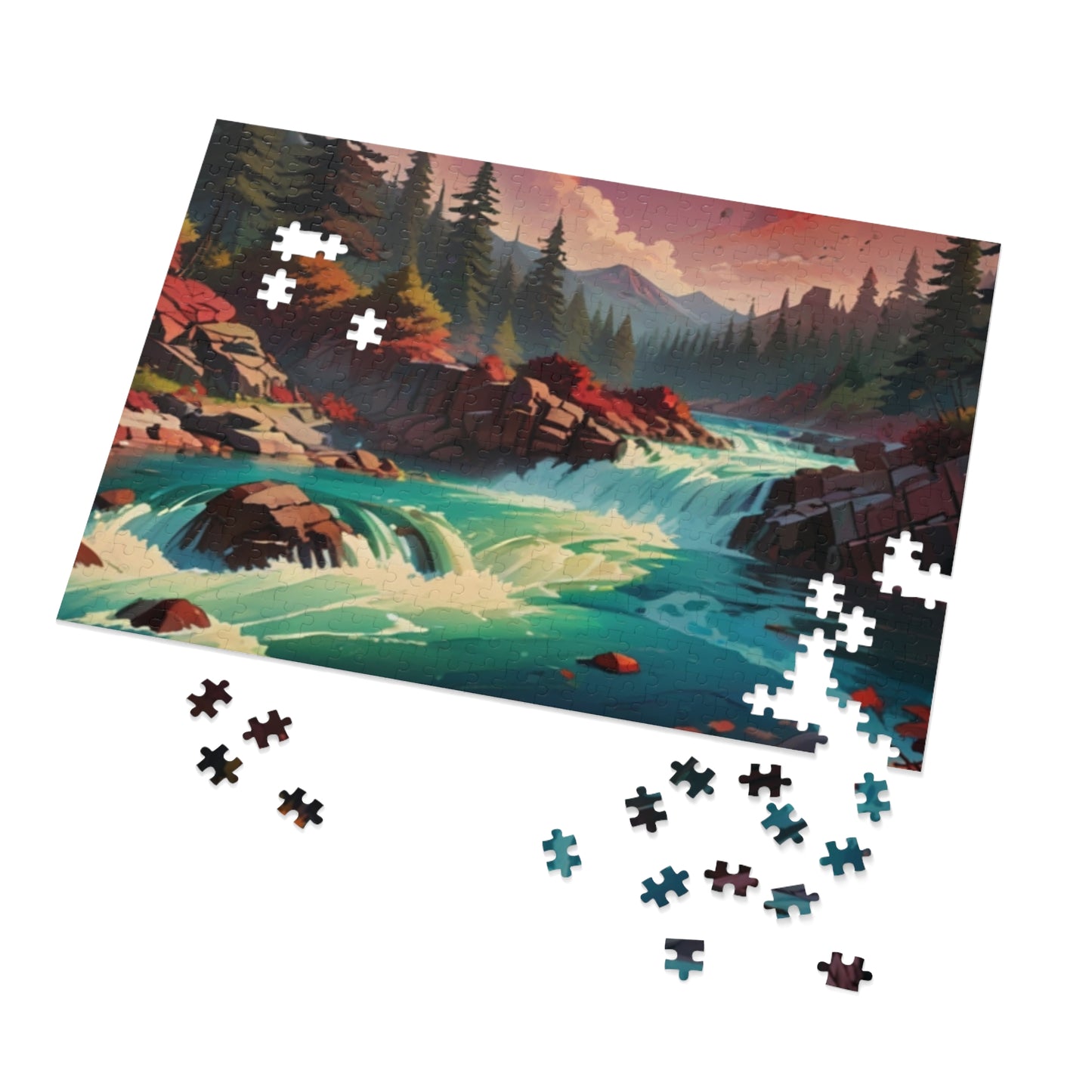 Ruby Rapids Jigsaw Puzzle (30, 110, 252, 500, 1000-Piece)