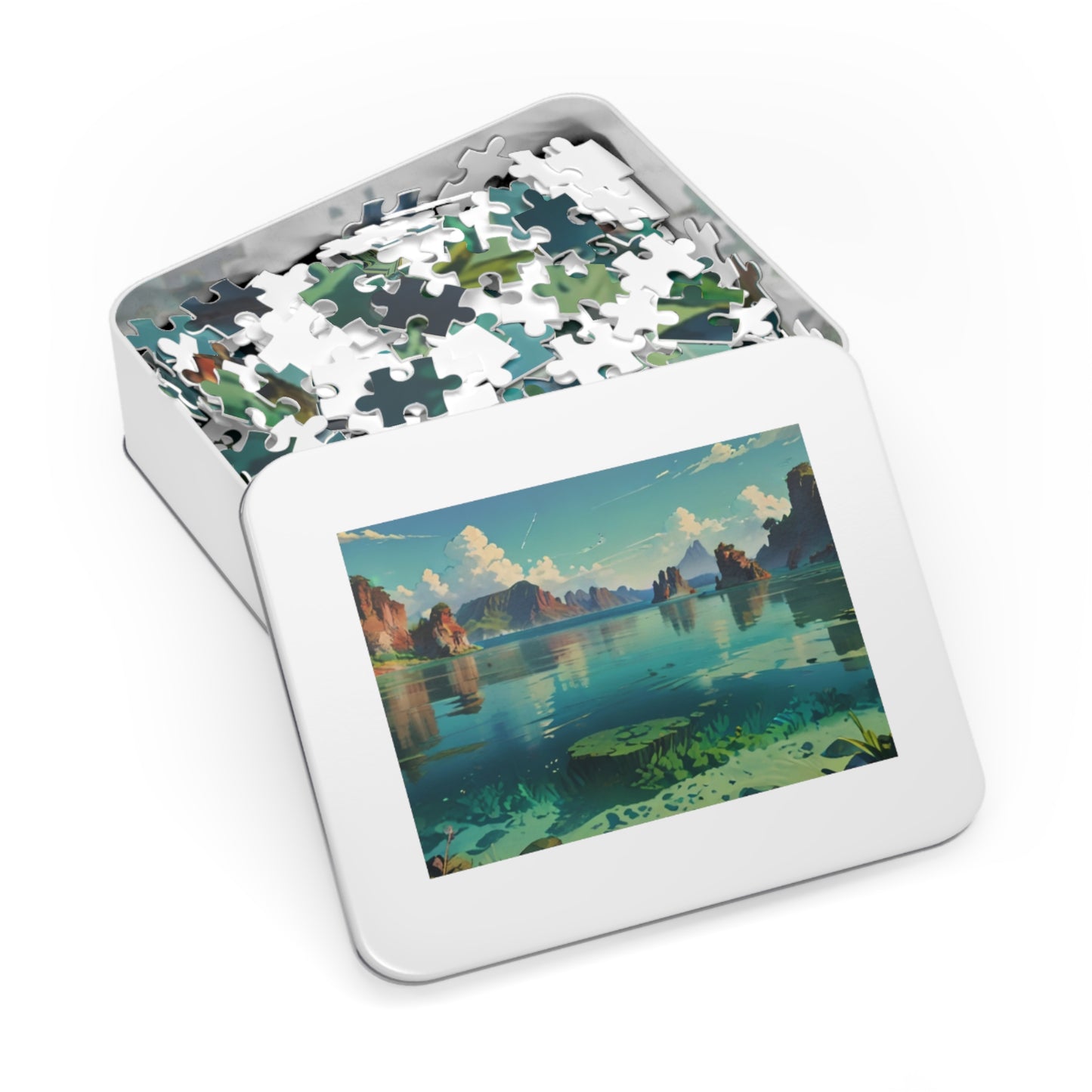 Jade Lagoon Jigsaw Puzzle (30, 110, 252, 500, 1000-Piece)
