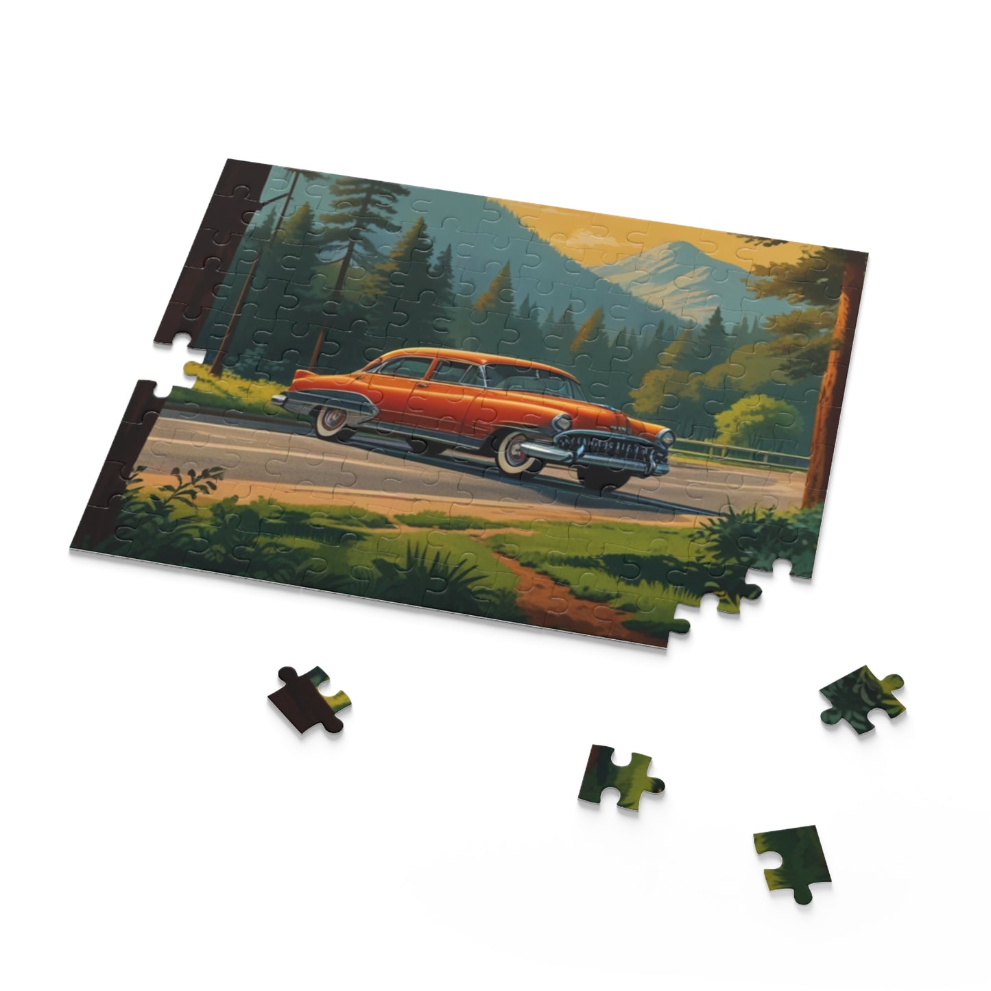 Sunset Drive Jigsaw Puzzle (120, 252, 500-Piece)
