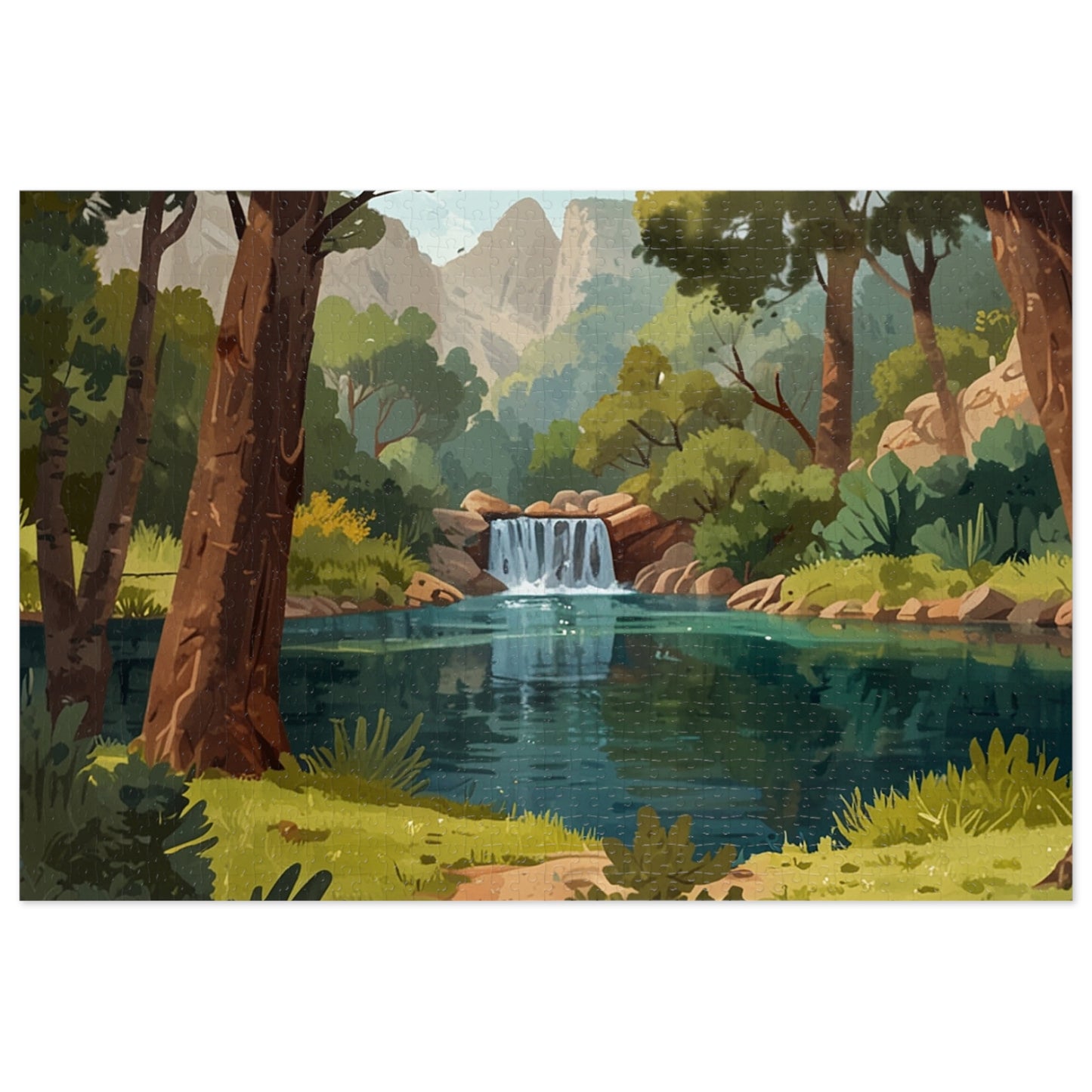 Grand Canyon Oasis Jigsaw Puzzle (252, 500, 1000-Piece)